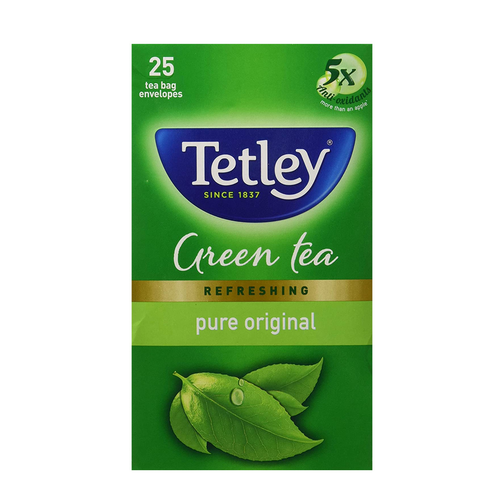 Tetley Green tea Pure & Original 25 tea bags