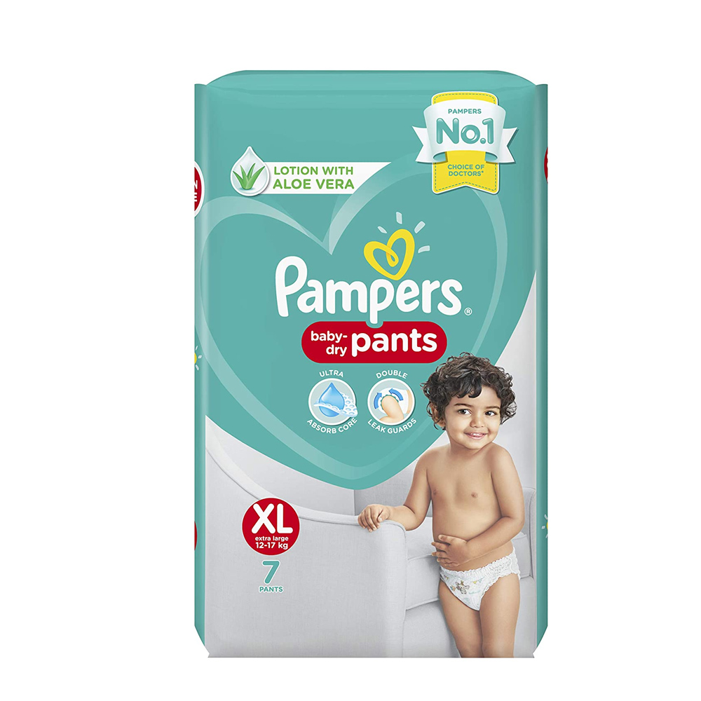 Pampers Diapers Pants Monthly Pack XL Size (84 Count)